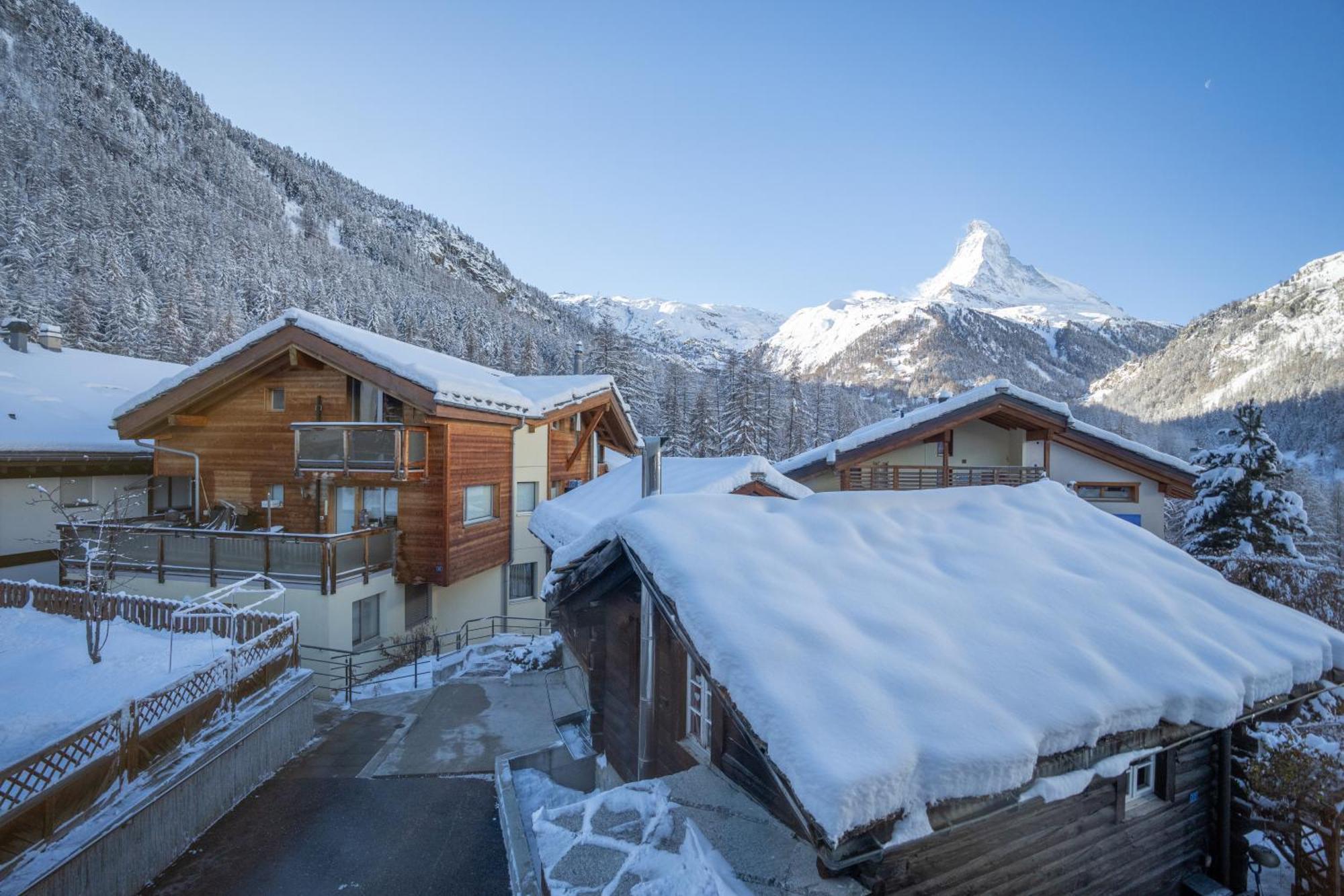 Chalet Schwalbennest Zermatt Exterior foto