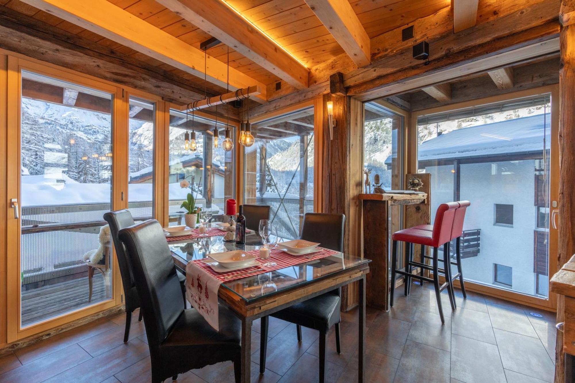 Chalet Schwalbennest Zermatt Exterior foto