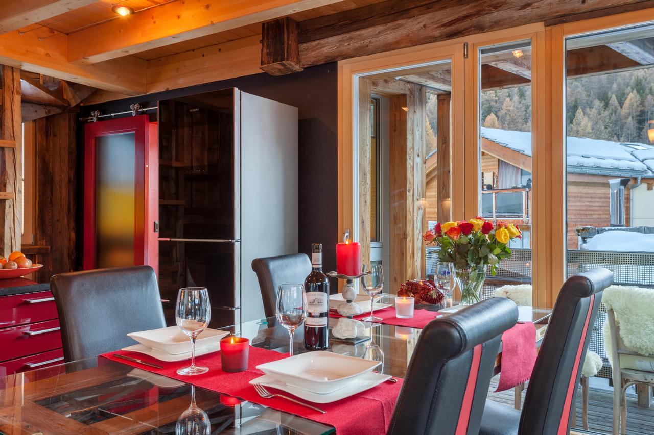 Chalet Schwalbennest Zermatt Exterior foto