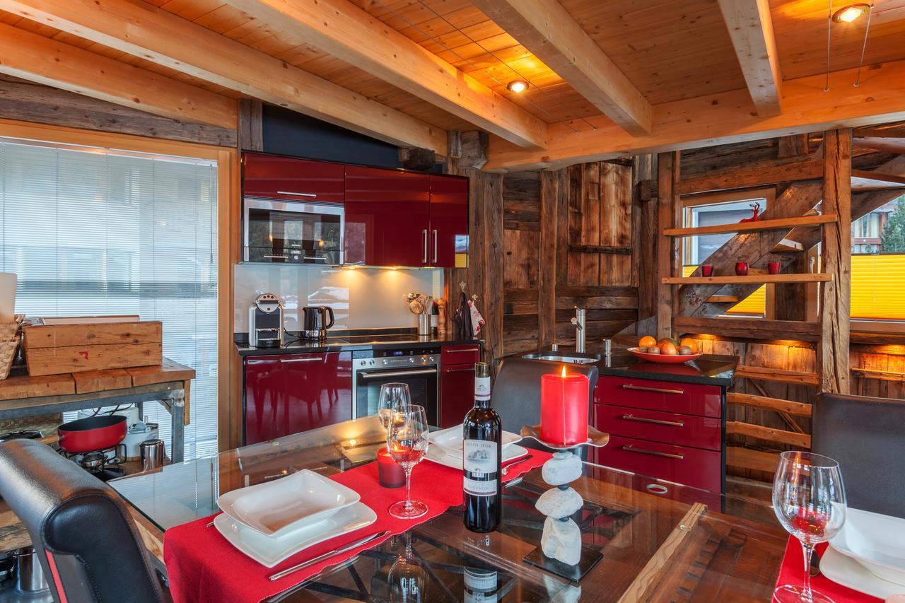 Chalet Schwalbennest Zermatt Exterior foto